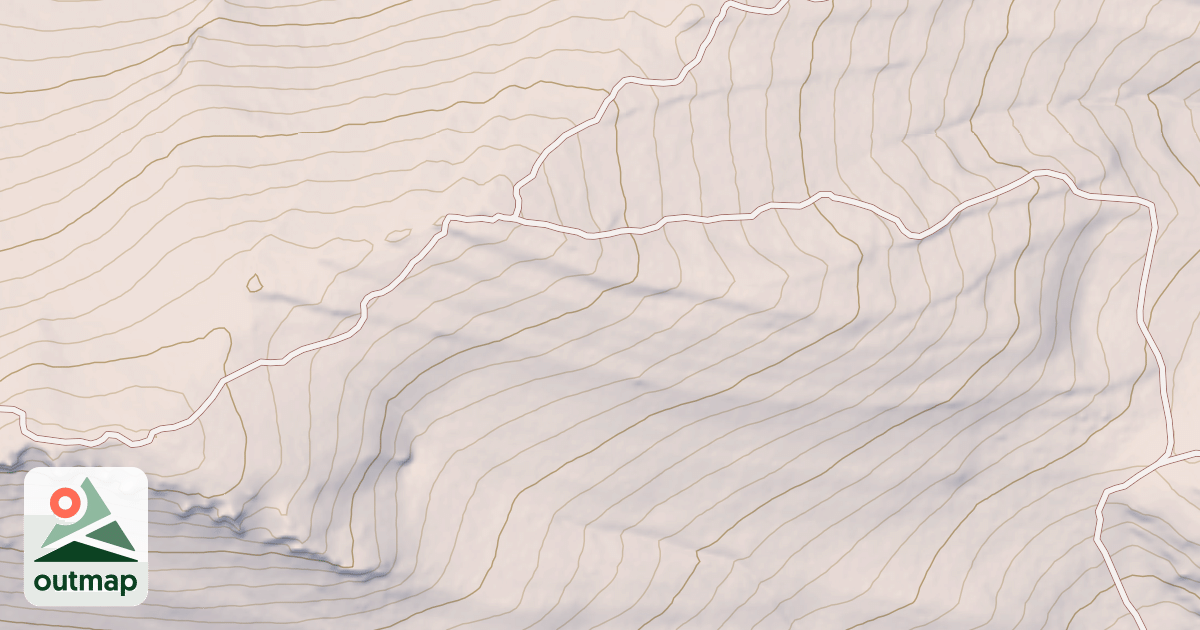 Map of FAIRFIELD PEAK