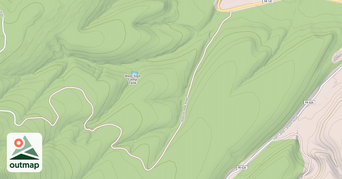 Map of 141 C