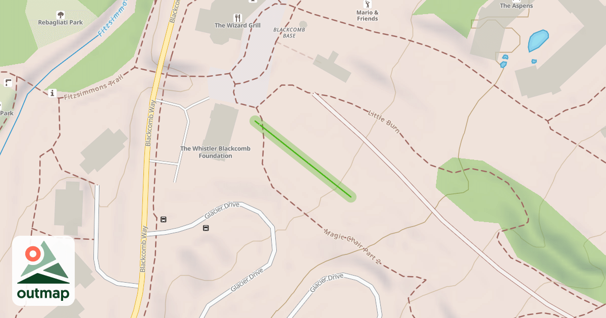 Map of Blackcomb Kids Centre
