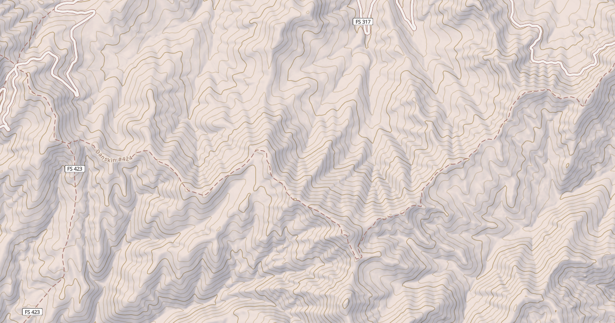 Map preview of Danskin #424