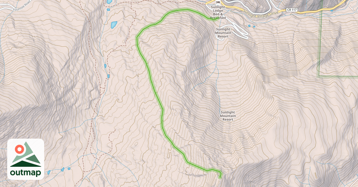 Map of Ute