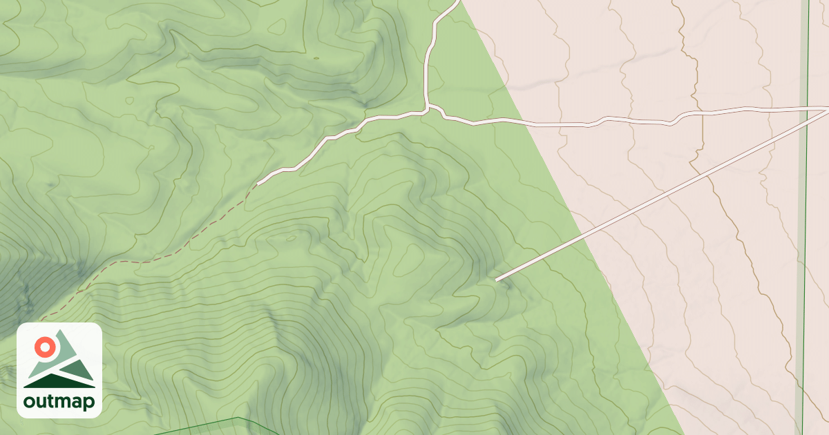 Map of ANDREWS CREEK