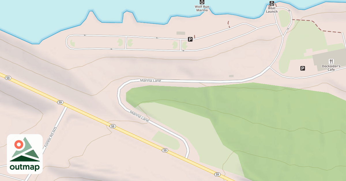 Map of WOLF RUN RECREATION