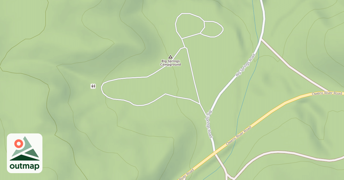 Map of BIG SPRINGS CG
