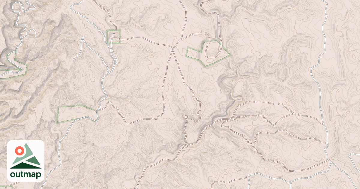 Map of GILLETTE CANYON RD