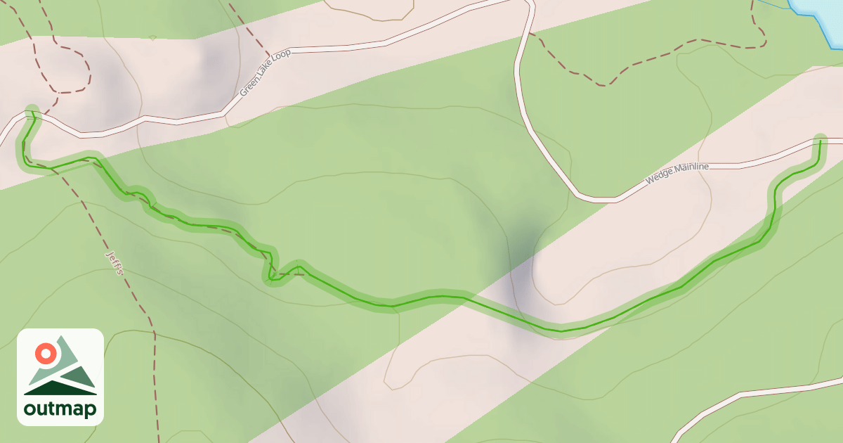 Map of Sea to Sky Trail