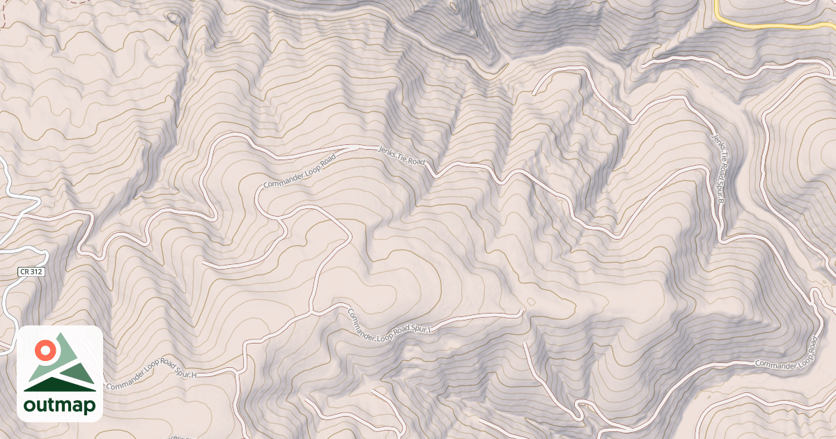 Map of JENKS TIE