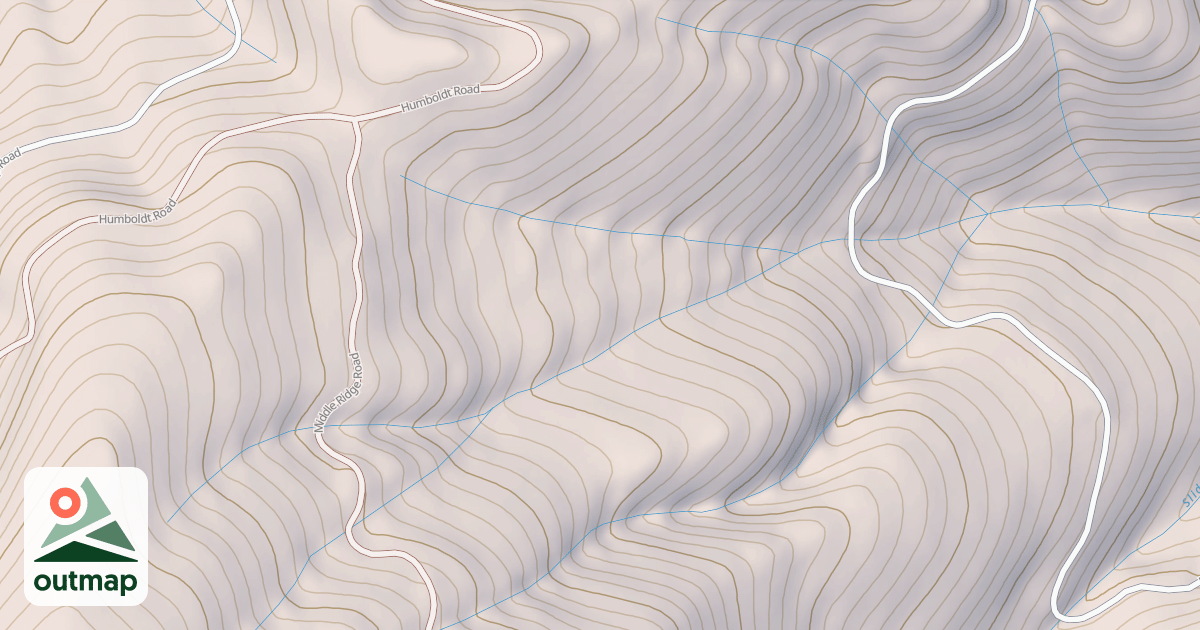 Map of HUMBOLDT
