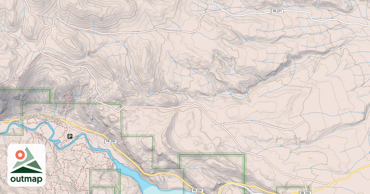 Map of SHILLINGS SPRING