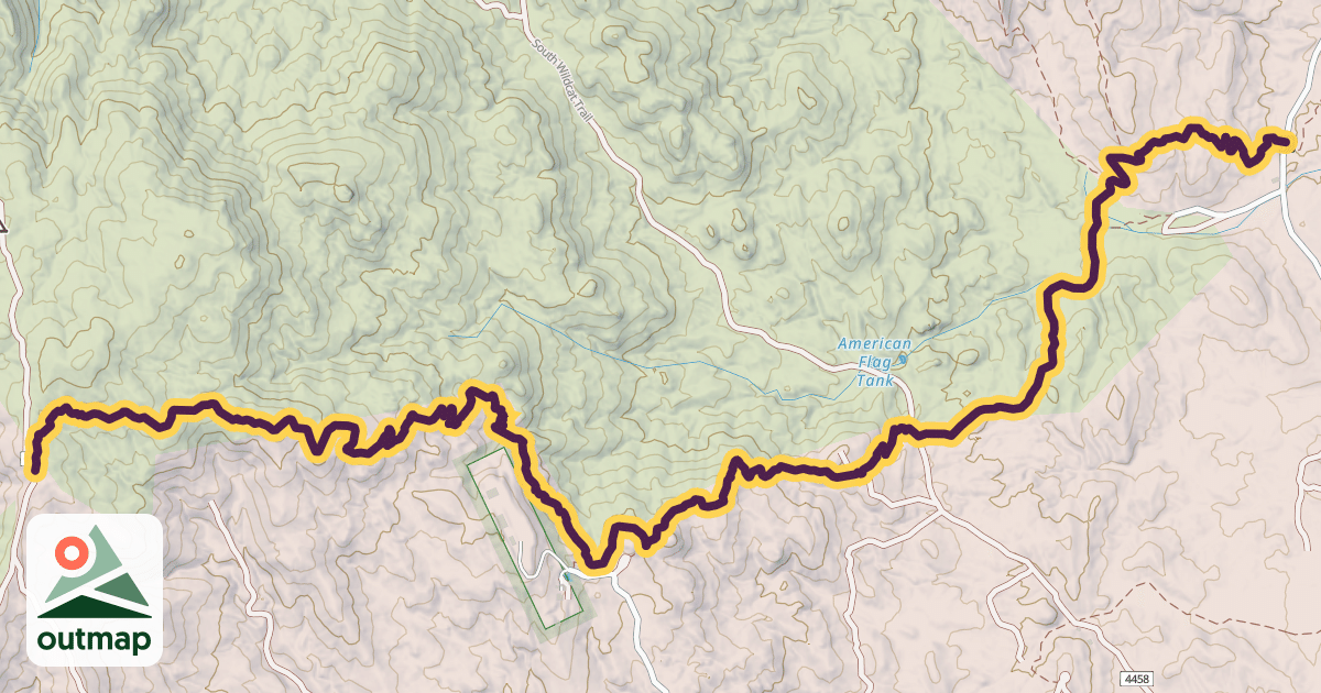 Map of Cody Trail #9