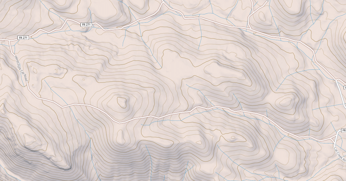 Map preview of NORTH FORK CAT