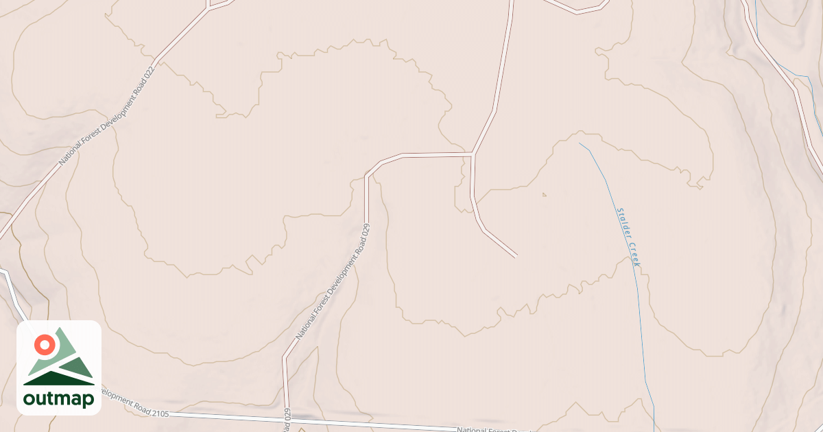 Map of USFS National Forest System Roads {D8BE94B8-453A-45E4-A765-40D2FFB5F30B}
