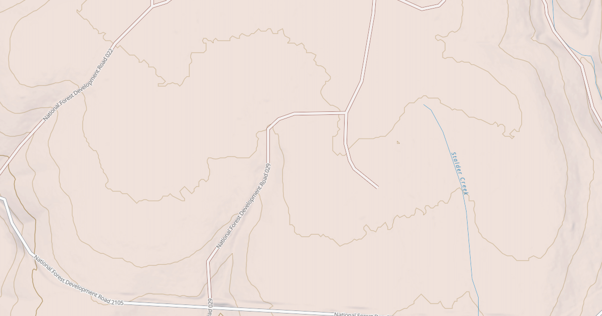 Map preview of USFS National Forest System Roads {D8BE94B8-453A-45E4-A765-40D2FFB5F30B}
