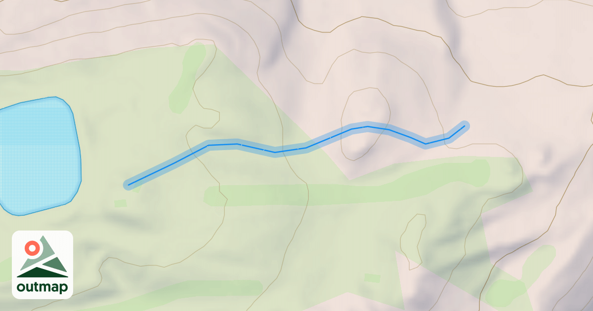 Map of Deb's Drop