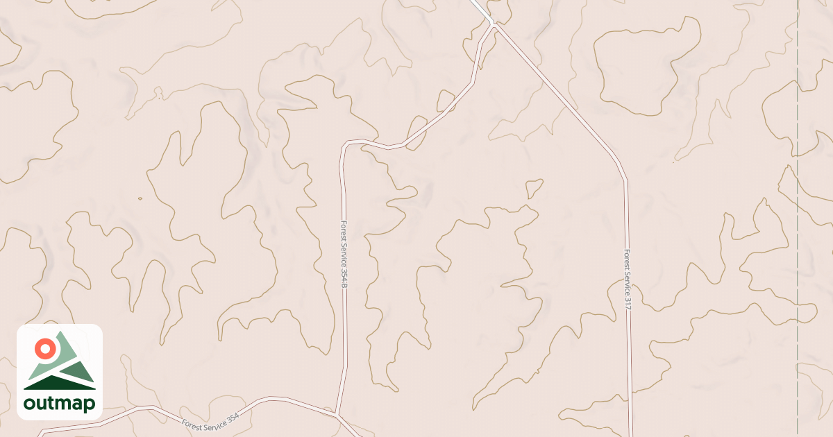 Map of USFS National Forest System Roads {3A33C15B-6F38-4F22-8CF9-384941CC2112}