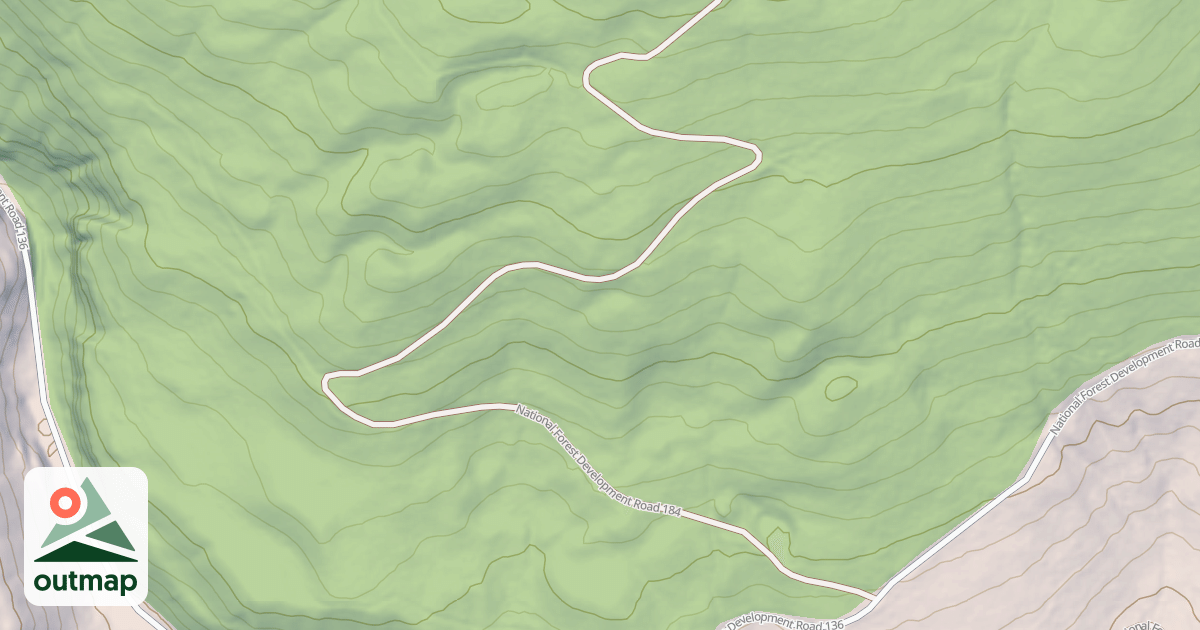 Map of USFS Motor Vehicle Use Map Roads {04EA2C76-98C5-4992-8E29-9F3BD3065952}