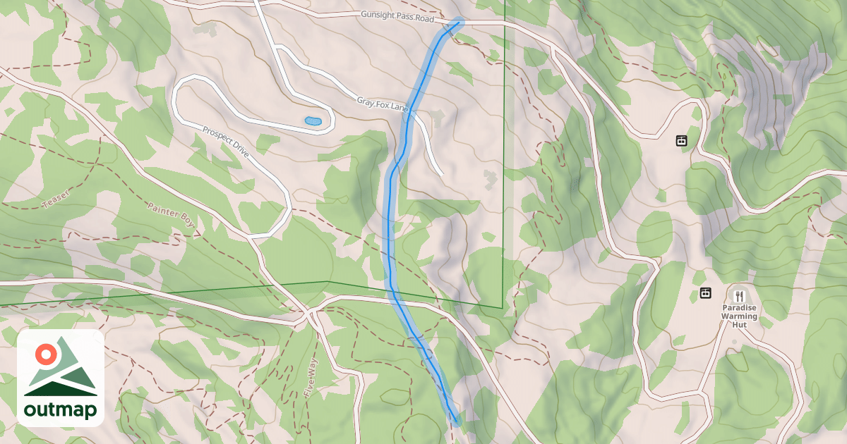 Map of Gus' Way