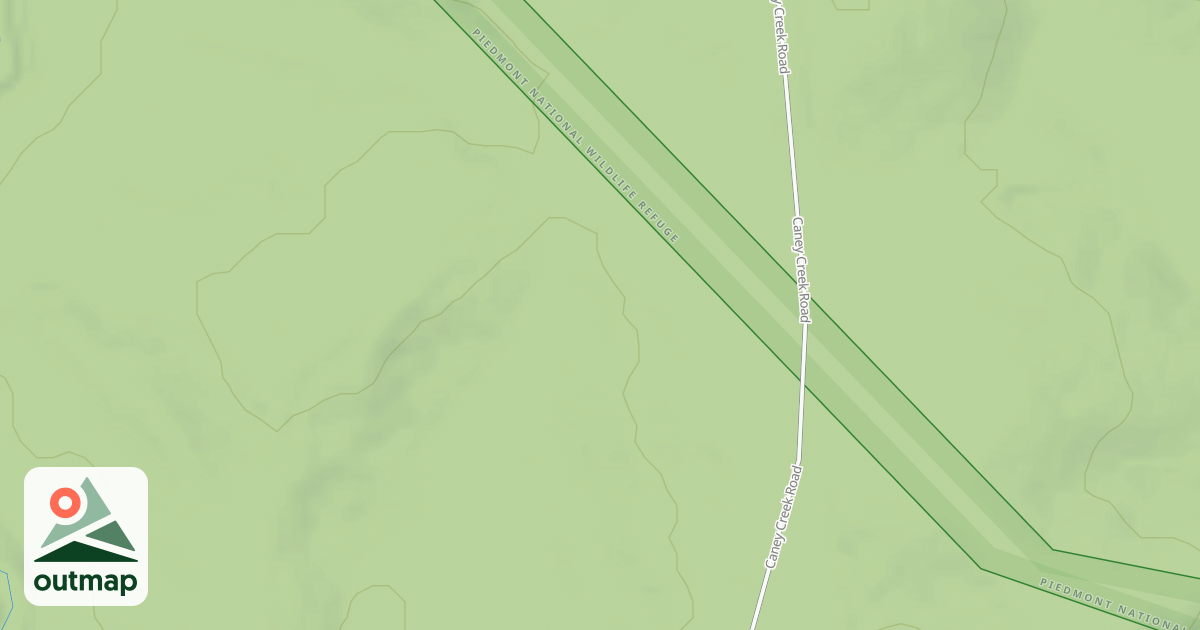 Map of UPPER FALLING CREEK