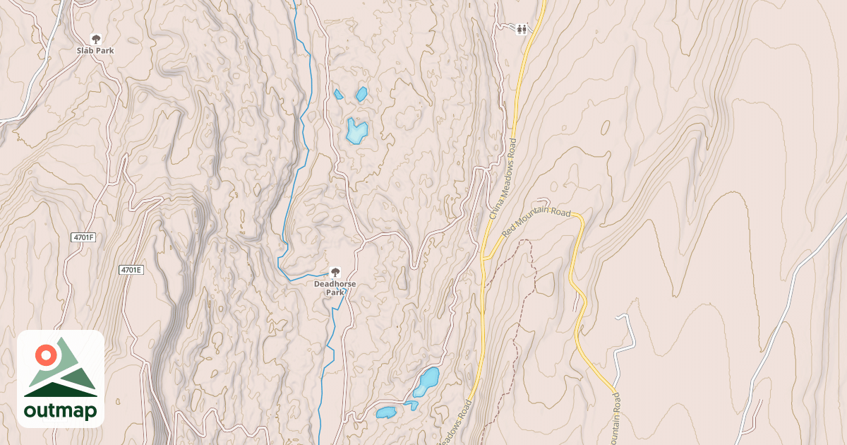 Map of DEAD HORSE ATV A