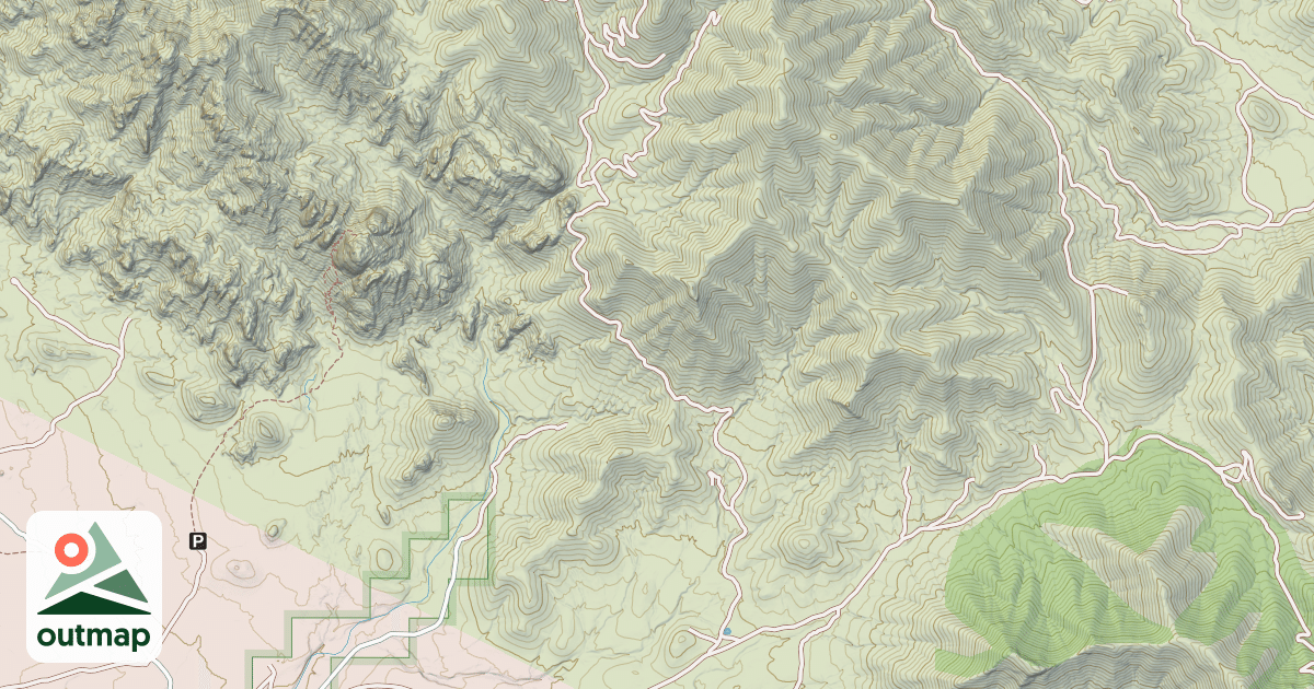 Map of CHINA CAMP ROAD