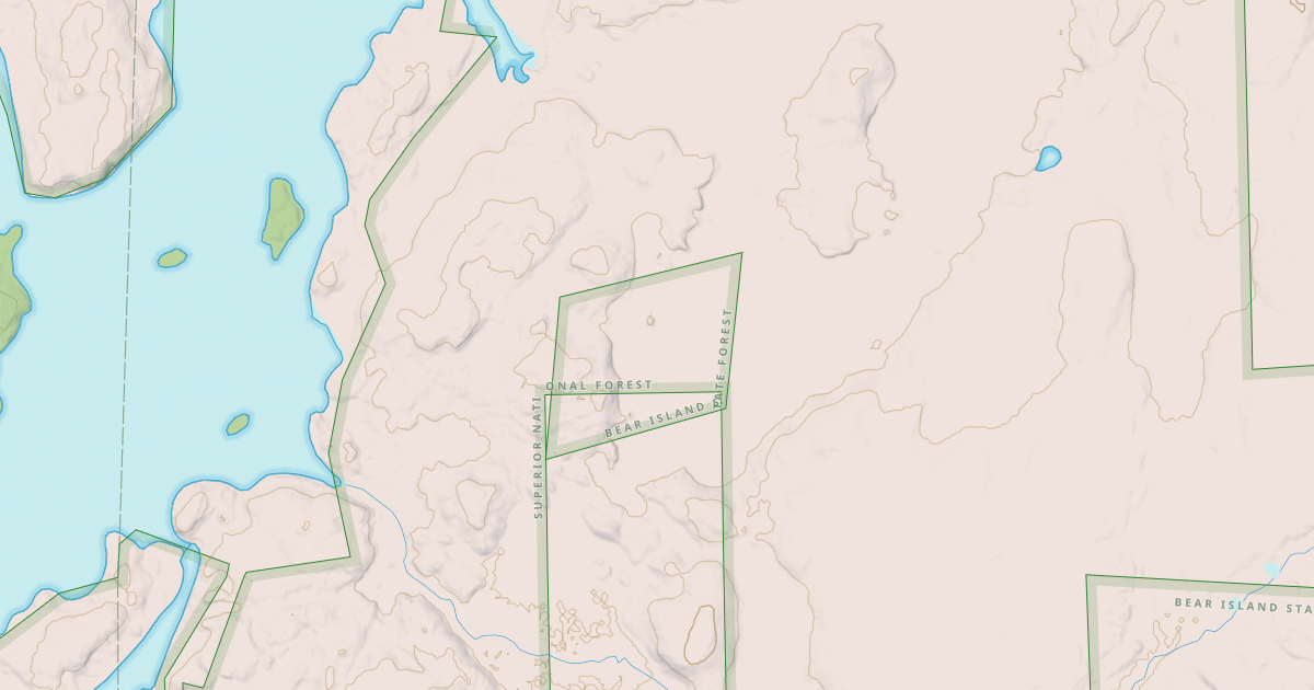 Map preview of Kawishiwi Triangle Black Spruc