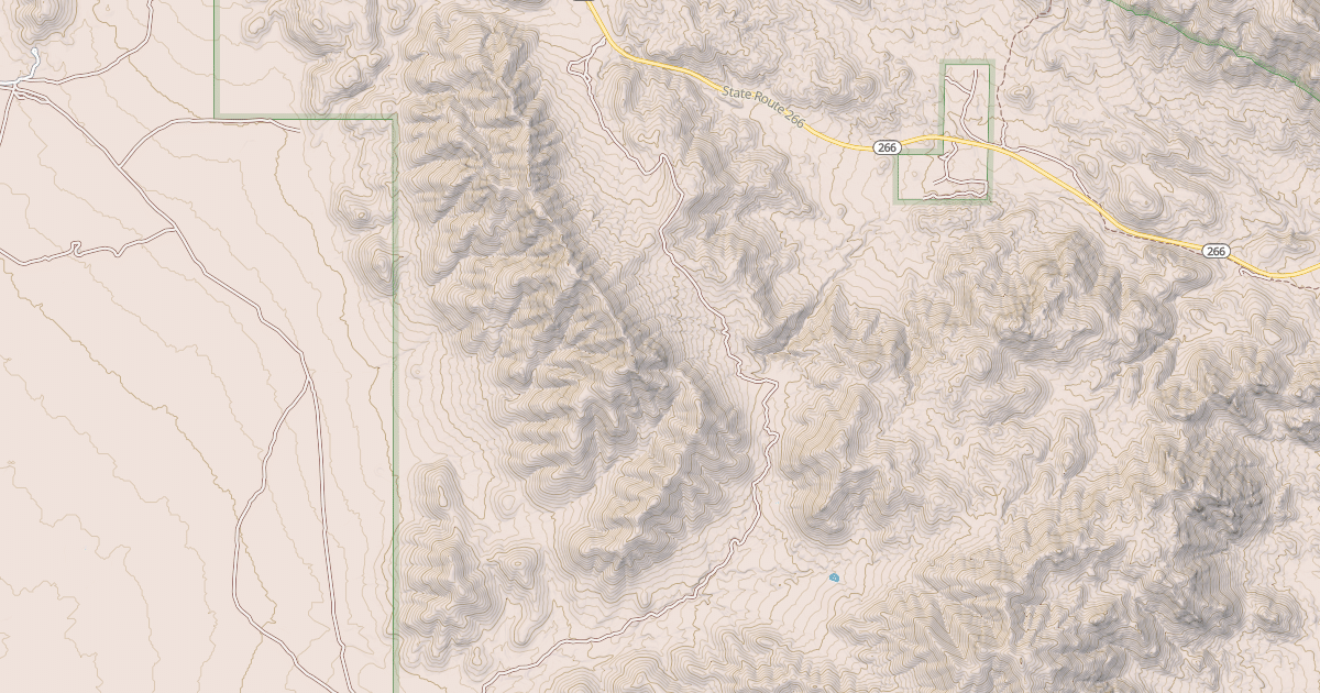 Map preview of MIDDLE STOCKTON PASS