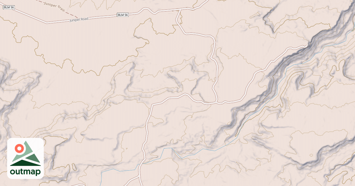 Map of BLM National GTLF Public Motorized Roads 247ed7e7-7bf4-4904-a241-66687d1ef258