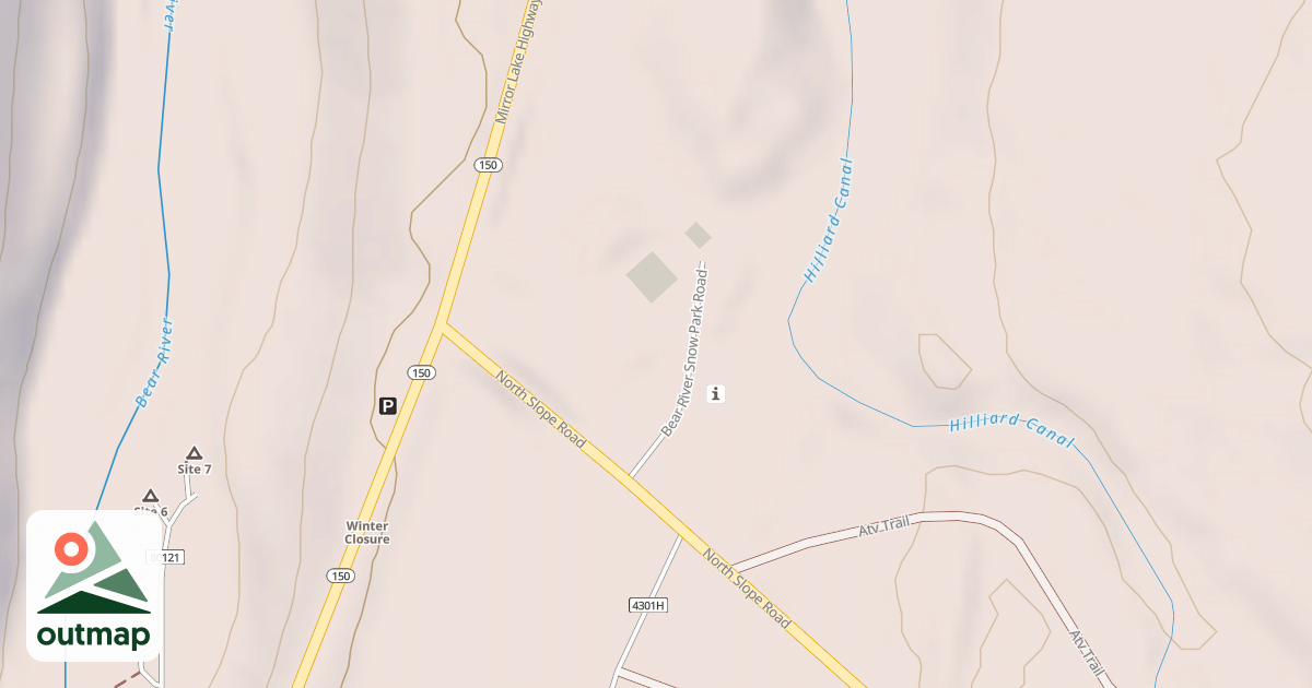 Map of BEAR RIVER SNOW PARK