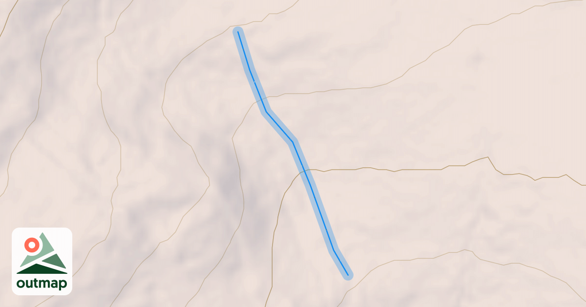 Map of Never Ending Trail