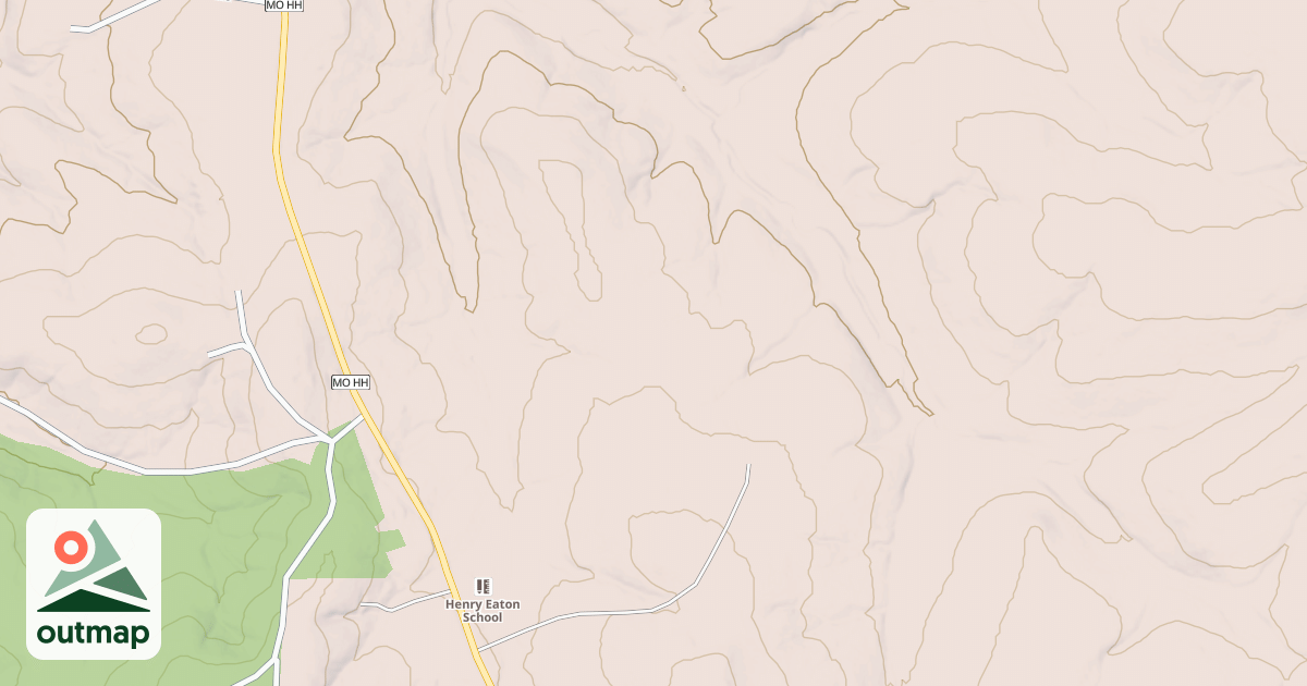 Map of DRY HILL