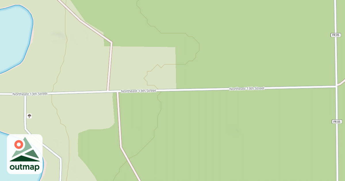 Map of DEER LAKE