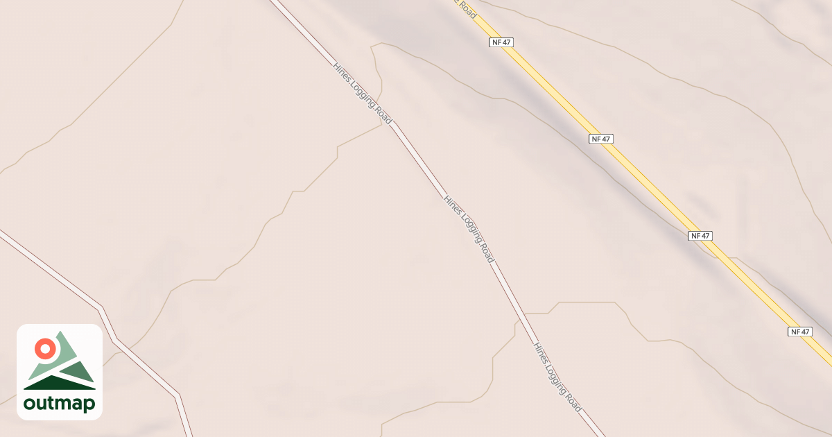 Map of Radar Hill OHV Trails
