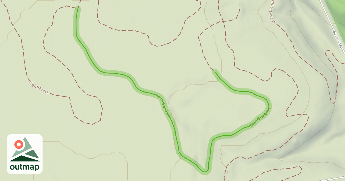 Map of Hoot Owl Loop