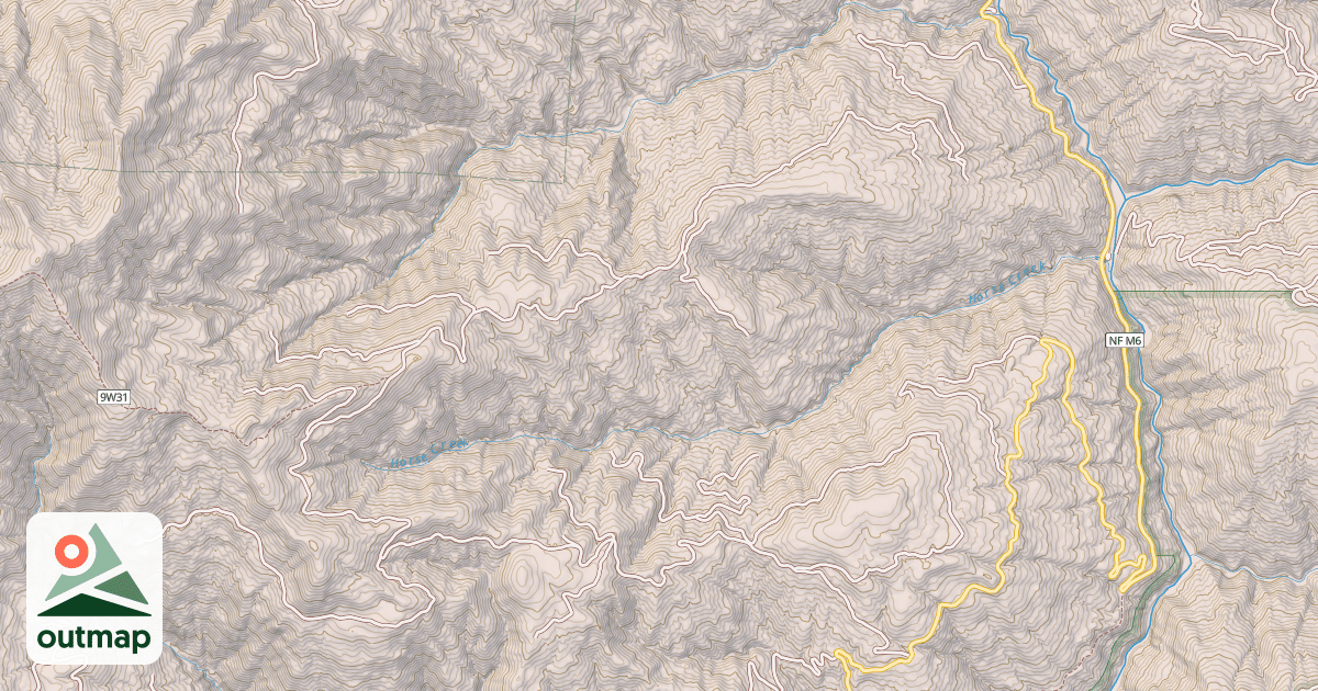 Map of LITTLE ROUND MTN.