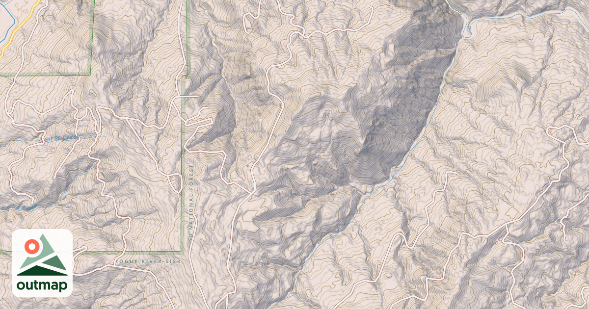 Map of BASIN BUTTE