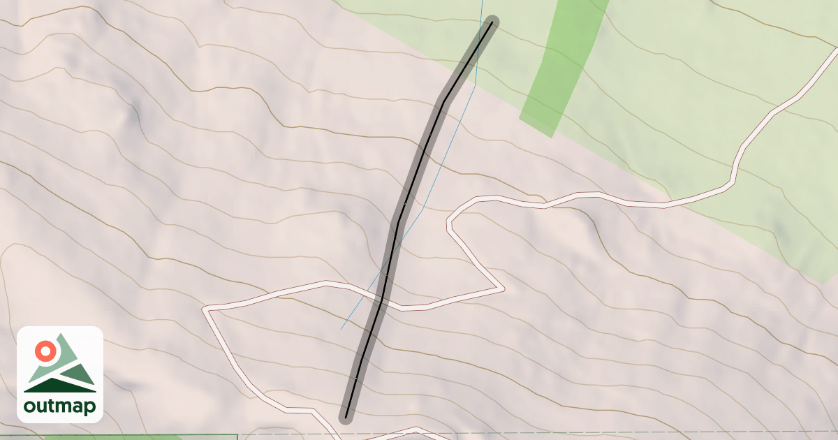 Map of Upper Mad Dog