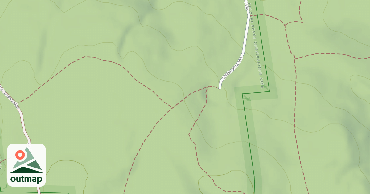 Map of Ken Cuddebank Trail