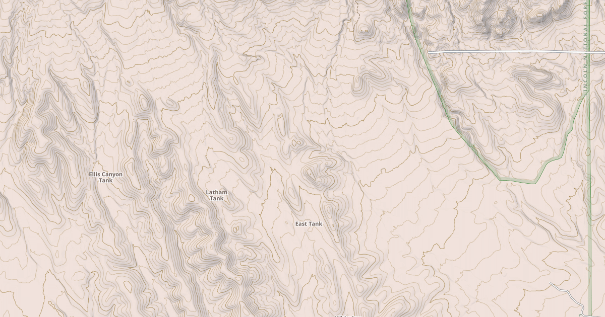 Map preview of SALAZAR CANYON