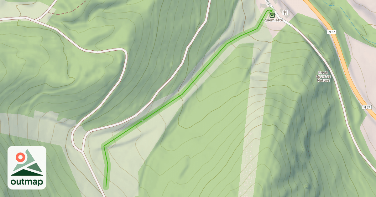 Map of Grange Deniset
