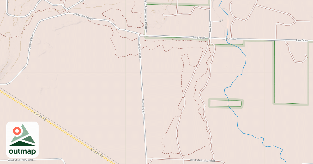 Map of Geels Trail