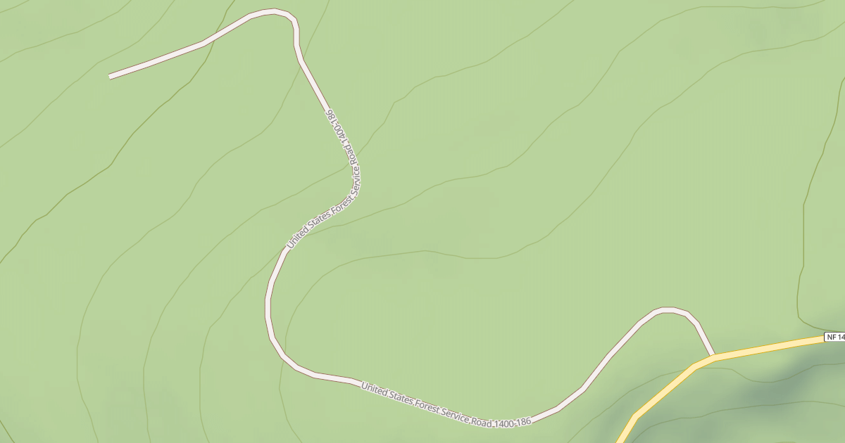 Map preview of USFS Motor Vehicle Use Map Roads {1475768F-73EA-4095-85F7-9A405E33D65D}