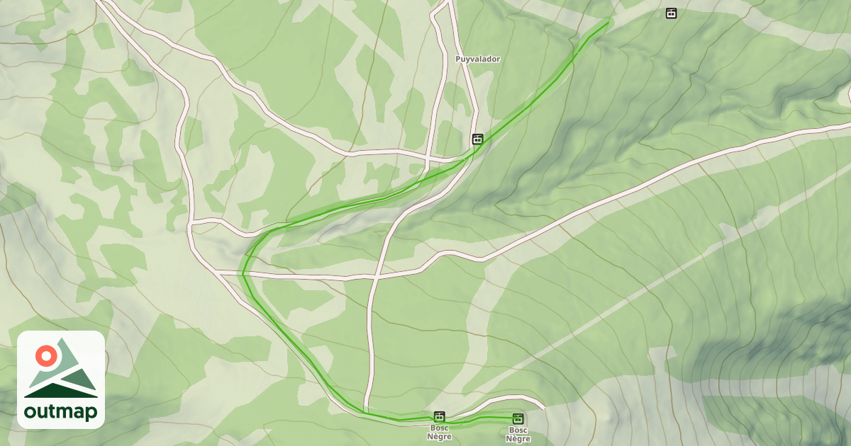 Map of Perce Neige