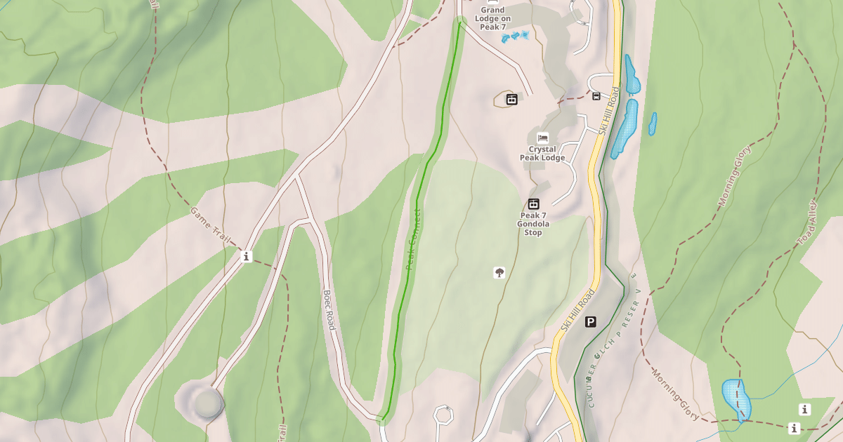 Map preview of Peak Connect