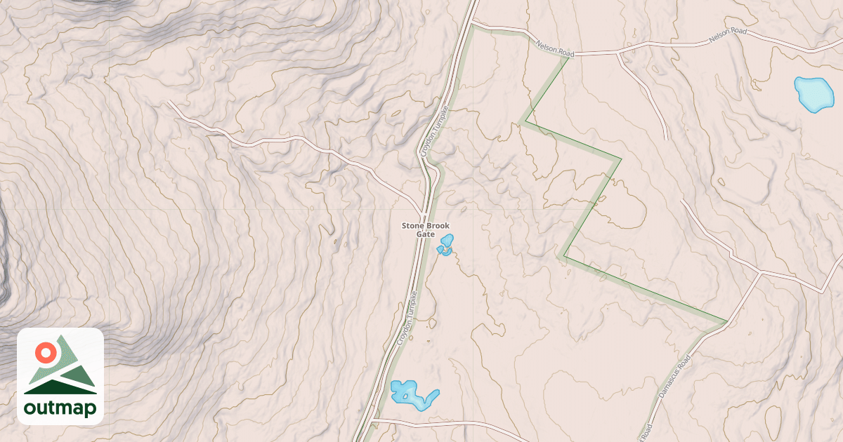 Map of Croydon Tpke