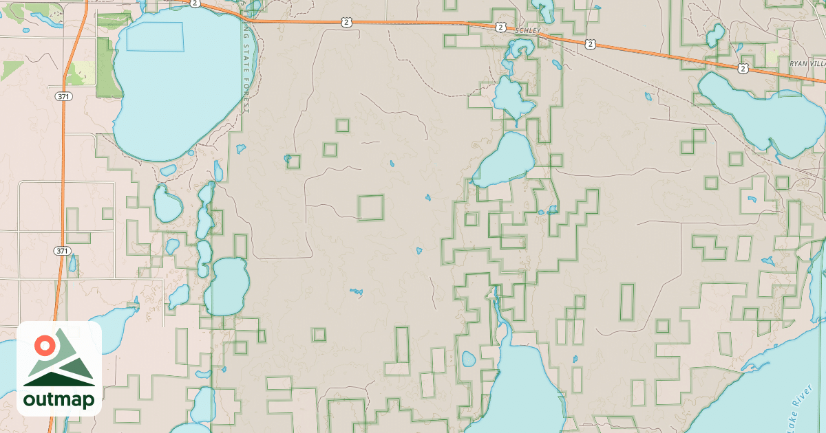 Map of CUBA HILL ROAD NORTHWEST