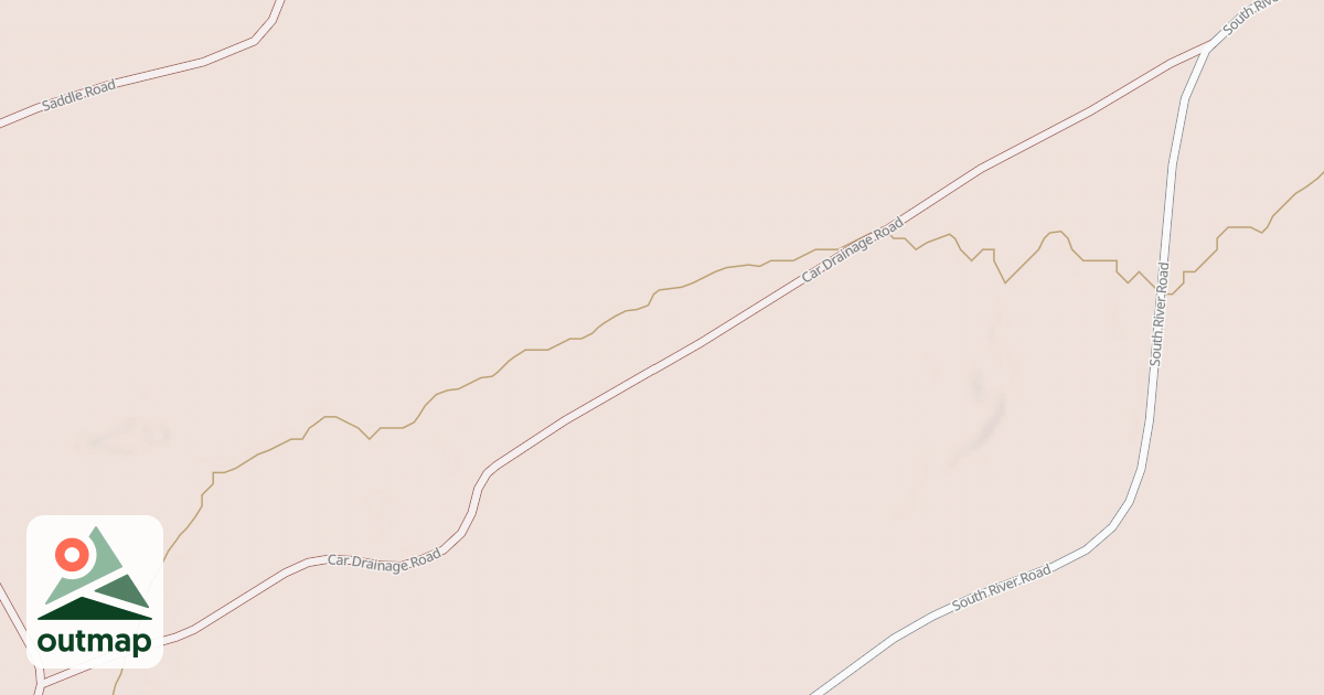 Map of CAR DRAINAGE
