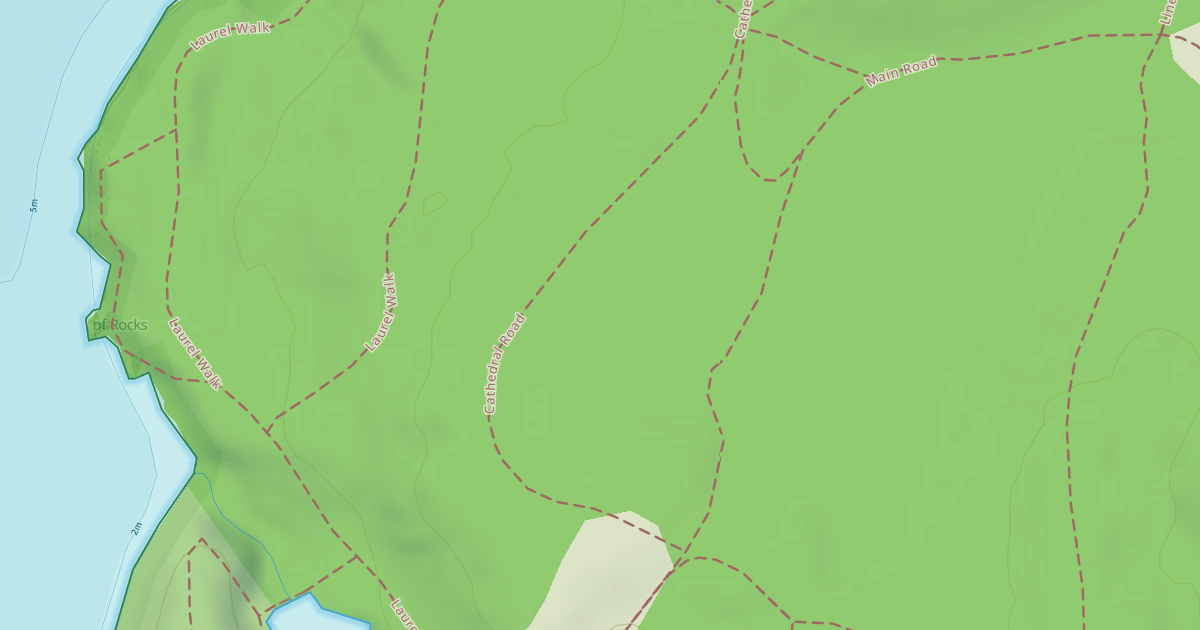 Map preview of Cathedral Road