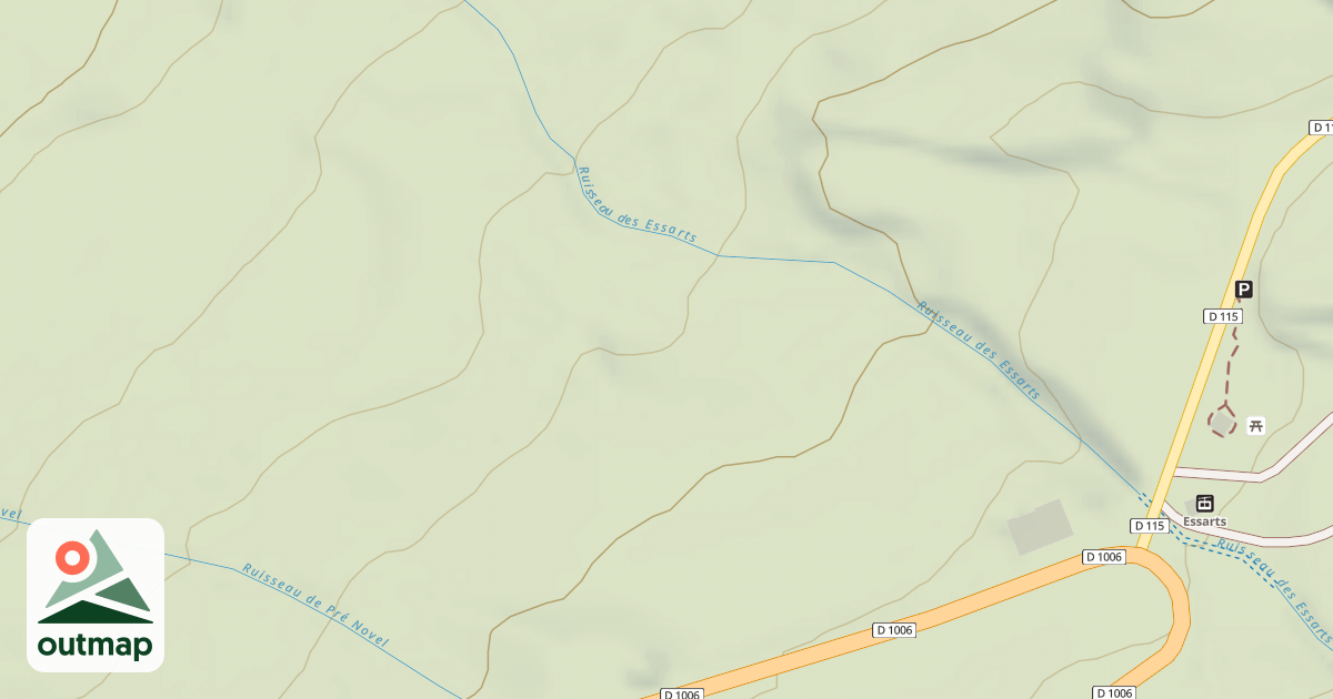 Map of Journal de Mickey