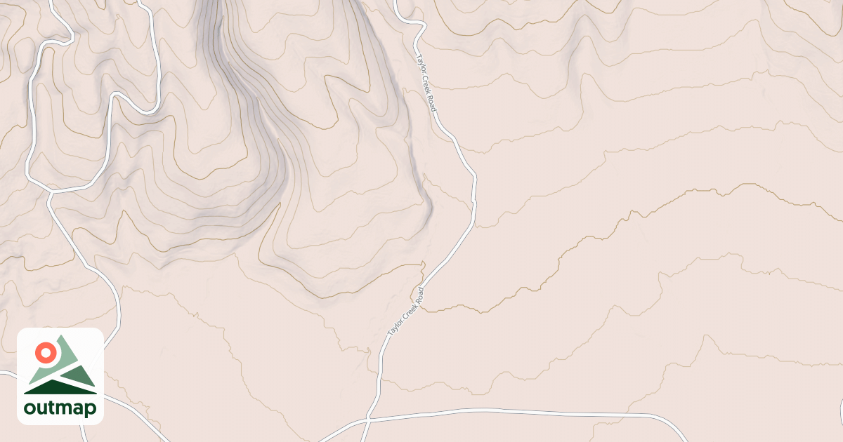Map of TAYLOR CREEK