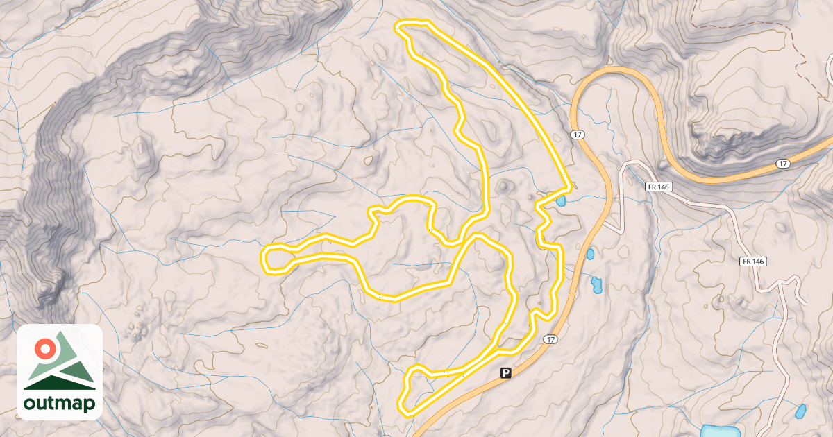 Map of Chama Chile